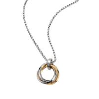 Titanium Steel Jewelry Necklace, titanium steel lobster clasp, Unisex nickel, lead & cadmium free cm 