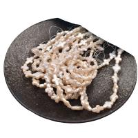 Keshi Cultured Freshwater Pearl Beads, Cross, DIY, white, 9-14mm cm 