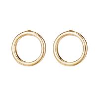 Zinc Alloy Stud Earring, zinc alloy post pin, plated, for woman 15mm 