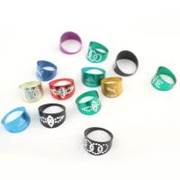 кольцо из цинкового сплава , цинковый сплав, Мужская, разноцветный, 17mm, 100ПК/Box, продается Box