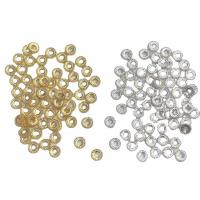 Brass Spacer Beads, Flower, plated, DIY 6mm 