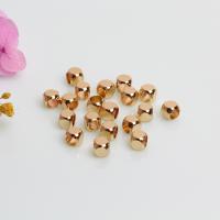 perla de cobre, metal, Cuadrado, chapado, Bricolaje & diverso tamaño para la opción, más colores para la opción, 100PCs/Bolsa, Vendido por Bolsa