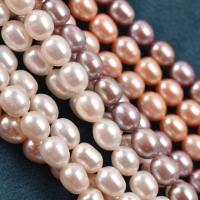 Rice Cultured Freshwater Pearl Beads, natural, DIY 8-9mm cm 