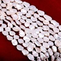 Keshi Cultured Freshwater Pearl Beads, natural, DIY, white Approx 14-15 Inch 