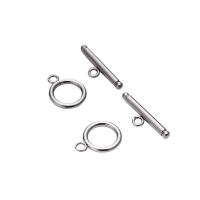 Stainless Steel Toggle Clasp, 304 Stainless Steel, Vacuum Ion Plating, 2 pieces & fashion jewelry & DIY 