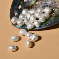 Natural Freshwater Pearl Loose Beads, polished, DIY, white, 12-13mm 