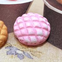 Mobile Phone DIY Decoration, Resin, Bread, Tole Paintng, pink 