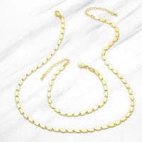 Brass Bracelets, with 1.97 extender chain, gold color plated, Unisex golden .09 