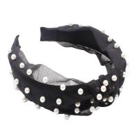 Hair Bands, Gauze, with Plastic & Plastic Pearl, handmade, fashion jewelry & Korean style & for woman 160*130*60mmuff0c40cm 