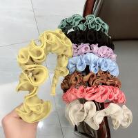 Hair Bands, Polyester, with Plastic, fashion jewelry & Korean style & for woman 160*130mmuff0c40cm 