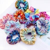 Hair Scrunchies, Cloth, knit, Girl & fashion jewelry & gradient color & for woman 110mm 