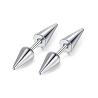 Stainless Steel Stud Earring, 304 Stainless Steel, fashion jewelry & Unisex, original color, 22mm 
