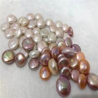 No Hole Cultured Freshwater Pearl Beads, DIY 12-14mm 