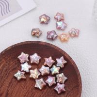 No Hole Cultured Freshwater Pearl Beads, Star, natural, DIY 10-14mm 
