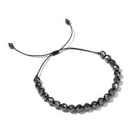 Bracelets magnétiques de pierre gemme, Hématite, pour homme, noire cm, Vendu par PC