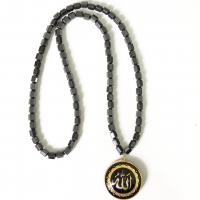Zinc Alloy Sweater Chain Necklace, Hematite, with Zinc Alloy, Unisex cm 