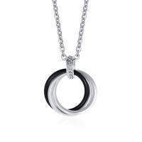 304 Stainless Steel Necklace, Vacuum Ion Plating, fashion jewelry & for man, 20mm Approx 24 Inch 