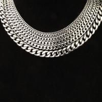 Mode Edelstahl Halskette Kette, 316 Edelstahl, Stock, plattiert, unterschiedliche Länge der Wahl & unisex, keine, verkauft von PC