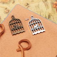 Zinc Alloy Jewelry Pendants, Cage, plated 