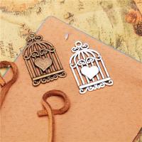 Zinc Alloy Jewelry Pendants, Cage, plated 