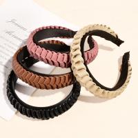 Hair Bands, Synthetic Leather, with Plastic, handmade, Korean style & for woman 160*130mmuff0c40cm 