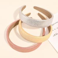 Hair Bands, Synthetic Leather, with Sponge, Korean style & for woman 