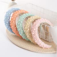 Hair Bands, Plastic, with Plastic Pearl, Korean style & for woman 