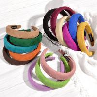 Hair Bands, Corduroy, with Sponge, Korean style & for woman 