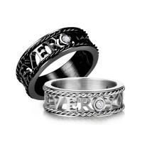 Rhinestone Zinc Alloy Finger Ring, Vacuum Ion Plating, vintage & fashion jewelry & Unisex & with rhinestone 