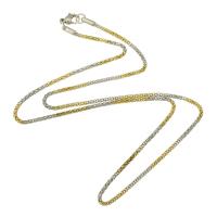 Halskette, 304 Edelstahl, Vakuum-Ionen-Beschichtung, Modeschmuck & für Frau, 2mm, Länge:ca. 20 ZollInch, verkauft von PC