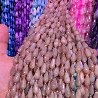 Mixed Gemstone Beads, Teardrop & faceted Approx 1mm Approx 15.5 Inch, Approx 
