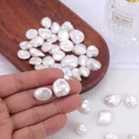 No Hole Cultured Freshwater Pearl Beads, Keshi, DIY, white, 12-16mm 