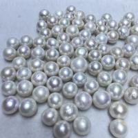 No Hole Cultured Freshwater Pearl Beads, DIY, white, 12-15mm 