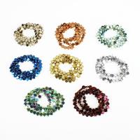 Nicht magnetische Hämatit Perlen, Vakuumbeschichtung, DIY, keine, 6x5mm, Länge:ca. 38 cm, 75PCs/Strang, verkauft von Strang