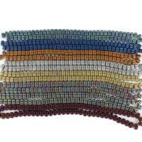 Nicht magnetische Hämatit Perlen, Vakuumbeschichtung, DIY, keine, 8x6mm, Länge:ca. 38 cm, 50PCs/Strang, verkauft von Strang