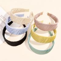 Hair Bands, Polyester, with Plastic, Korean style & for woman 