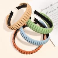 Hair Bands, PU Leather, with Plastic, vintage & Korean style & for woman 