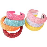 Hair Bands, Sponge, Korean style & for woman & with rhinestone 