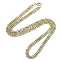 Stainless Steel Chain Necklace, 304 Stainless Steel, Vacuum Ion Plating, fashion jewelry & Unisex, 5mm Approx 17.5 Inch 