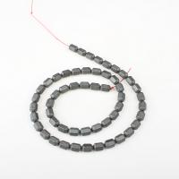 Non Magnetic Hematite Beads, Column, Vacuum Plating, DIY, grey Approx 1mm 
