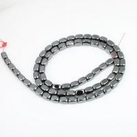 Non Magnetic Hematite Beads, Rectangle, Vacuum Plating, DIY black 