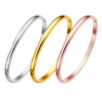 Titanium Steel Bangle, plated, for woman 58mm 