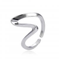 Brass Cuff Finger Ring, plated, Adjustable & Unisex 15mm 
