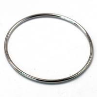 цинковый сплав Ювелирные кольца, Другое покрытие, серебряный продается PC