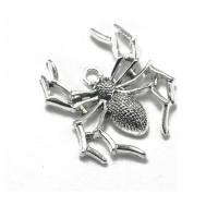 Zinc Alloy Jewelry Pendants, Spider, plated 