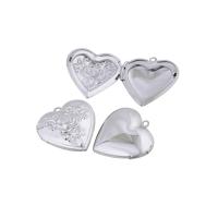 Stainless Steel Floating Charm Pendant, 304 Stainless Steel, Heart, polished, fashion jewelry & DIY & Unisex original color 