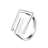 Brass Finger Ring, plated, Adjustable & Unisex 