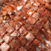 Strawberry Quartz Beads, polished, DIY & faceted, red Approx 38 cm 