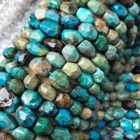 Perles en Turquoise naturelle, poli, DIY & facettes, couleurs mélangées, 10-12mm Environ 38 cm, Vendu par brin