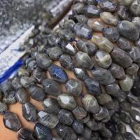 Mondstein Perlen, poliert, DIY & facettierte, grau, 10-12mm, Länge:ca. 38 cm, verkauft von Strang